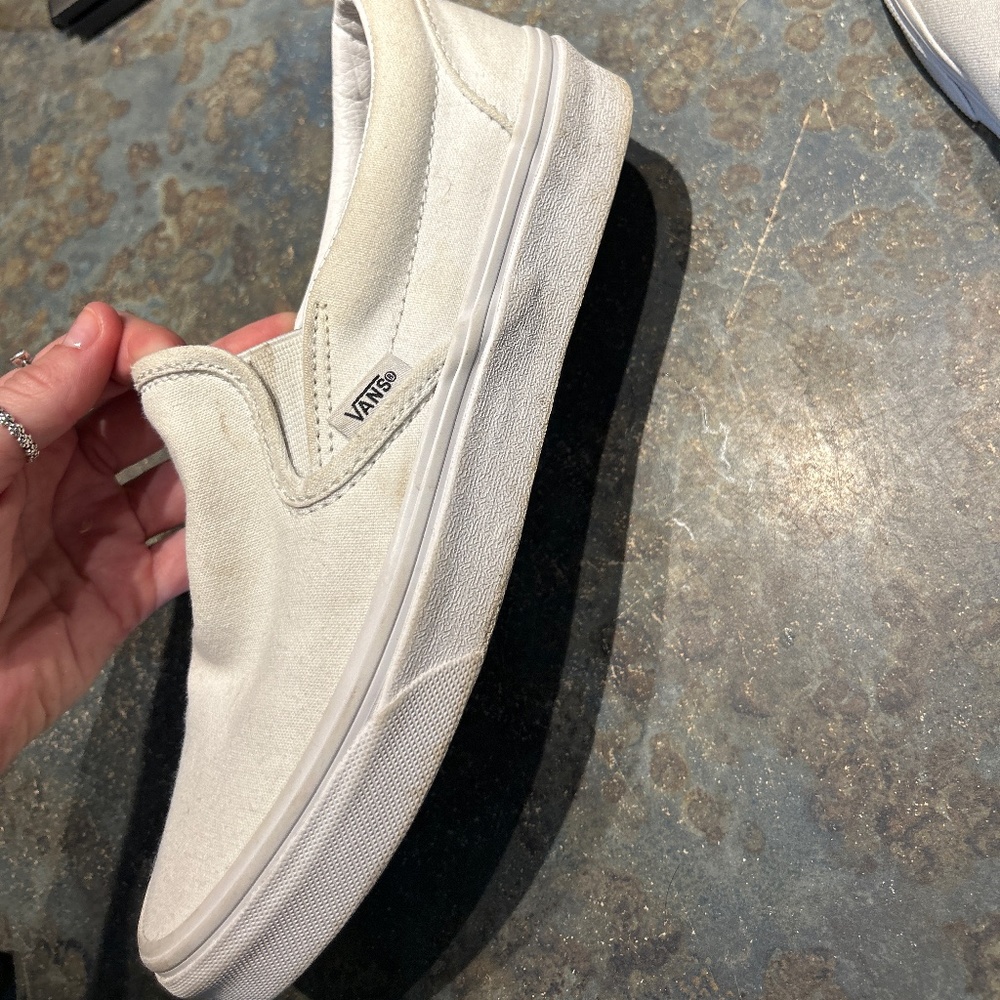 White Vans Slip-ons - Picture 3 of 5
